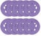 Trend Aluminium Oxide 125mm Random Orbit 240 Grit Abrasive Sanding Discs, AB/125/240A, Pack of 10