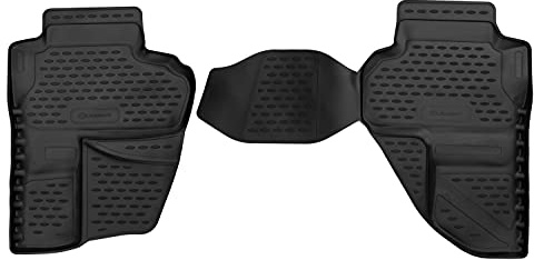 Gummimatten für Chevrolet Silverado 2014-2018 Double cab (EXT. Cab)