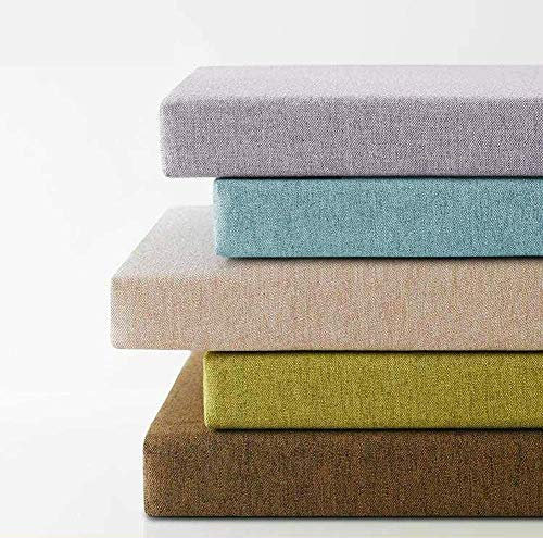 Kissen für Gartenbank, 2- und 3-Sitzer, 3 / 5 cm, Sitzkissen für den Innenbereich, 100 / 120 cm, für Esszimmer, Zuhause, Terrasse, 80 x 40 x 5 cm, Beige