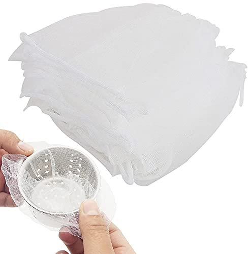 Einweg Waschbecken Sieb Tasche, ZoneYan 100 Stück Waschbecken Siebbeutel, Mesh-Spüle Kanalisation Filter Tasche, Spüle Sieb Tasche, Müllsack Filter Net, für Küche/Waschbecken/Bad
