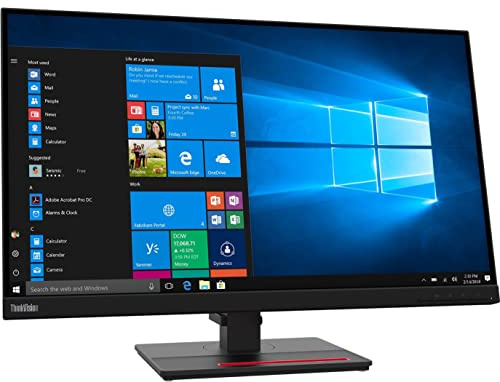 Lenovo ThinkVision T27h-2L 27 WQHD WLED LCD Monitor - 16:9 - Raven Black - Class 27 - In-plane Switching Technology (IPS) - 2560 x 1440-16.7 million colors - 350 Nit typical - 4ms Extre