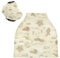 Coquille D'Art Rose Housse de Canopée pour Poussette,Siège de Voiture pour Bébé Dais Siège Auto Couverture D'Allaitement Pare-Soleil Respirant Extensible pour Bébé