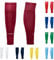 Football Sock Sleeves To Accompany Grip Socks - Fits Over Calf/Shin Pads - Variety Of Colours To Match Your Team Kit (Burgundy)