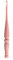 Ommi Stromlinienförmige Häkelnadel mit ergonomisch geformten Griff | Handgefertigte Häkelnadel, 17,8 cm Länge, Stricknadel, Kunsthandwerk | Tolles Geschenk! (Pink, 7 mm)