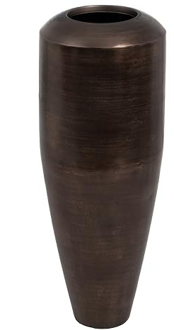 Vase 37 x 37 x 99 cm Kupfer Aluminium