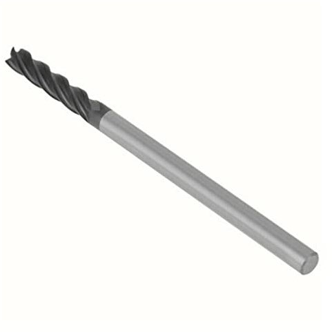 ICAMAS 3 MM 4 Flöten Hartmetall-schaftfräser HRC45 Extra Langer Schaft 100mm Wolframkarbid-schaftfräser CNC Fräser Metallbearbeitungswerkzeuge