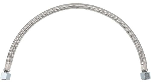 Hemobllo Tuyau Leader Tressé En Acier Inoxydable 3/8 Pour Compresseur D'Air Flexible Robuste Et Léger Accessoire Pneumatique Résistant À L'Abrasion Remplacement Pour Tuyau Usé 21.65 Pouces