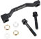 Bicycle Disc Brake Adapter, MA F180P/P2 Post Mount Disc Brake Adapter, 180mm 7 Inch Disc Brake Rotor Pm A Pillar Brake Disc for MTB Mountain Bike Bicycle, Cycling Accessories