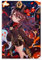 FBBINKA Game Genshin Impact Hu-Tao Wohnzimmer-Dekor, moderne ästhetische Wandkunst, Poster, Geschenk für Freunde, ungerahmt, 40 x 60 cm