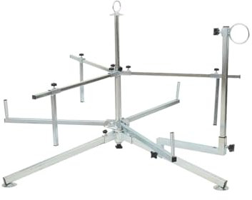 YILIKISS Rohrhaspel Abroller für Fußbodenheizungsrohr Aufwickler für Kabel Aufroller für Rohr PEX PERT AL/PEX des Fußbodenheizung mit Tasche