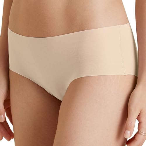 CALIDA Natural Skin Seamless-Panty Damen, Low Cut, nahtlos, weich auf der Haut, temperaturausgleichend und schnelltrocknend