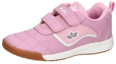 Lico Unisex Kinder Jaime V Hallenturnschuhe, Rosa Weiss, 32 EU