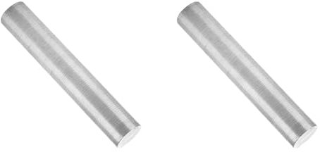 2 Stück Magnesium-Metallstab, Mg-Planierhammer, Magnesium-Feuerstarter, Hochrein, 99,99% Überlebens-Notfall-Zubehör für Camping, Wandern, Grillen