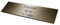 Targhetta incisa personalizzabile autoadesiva per codice CIN - bronzo, formato 10 x 2,5 cm