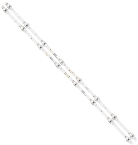 VMBVBHMDF LED-Hintergrundbeleuchtungsstreifen, 8 LEDs, passend for Hisense 40AE5000F 40A5600FTUK LB39601 V0 JHD396X1F01-TXL1 JHD396X1F01-TCL1 40A5600 40AE5000