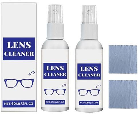 60ml Lens Cleaner Glasses Sunglasses Eyeglass Cleaning Spray Supplies Accessories Clea Solution Eyewear T3D9 Glasses