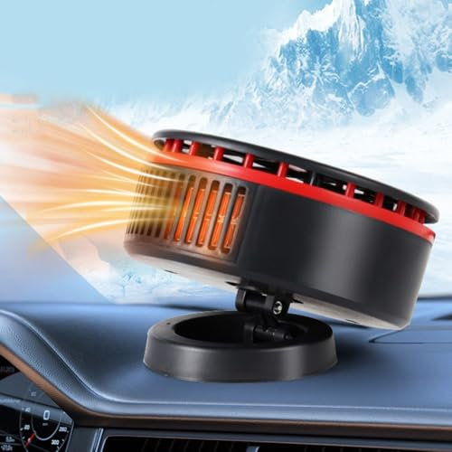 Kompakter 12 V Auto-Heizlüfter für schnelles Beschlagen von Fenstern und effizientes Heizen, ideal für alle Fahrzeuge