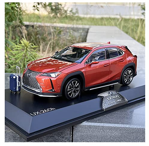 DUEVEL 1 18 Für Lexus UX260h SUV Simulation Legierung Geländewagen Modell Statisches Fahrzeug Sammlerstück Souvenirs Druckgussmodelle Motorfahrzeuge(Orange)