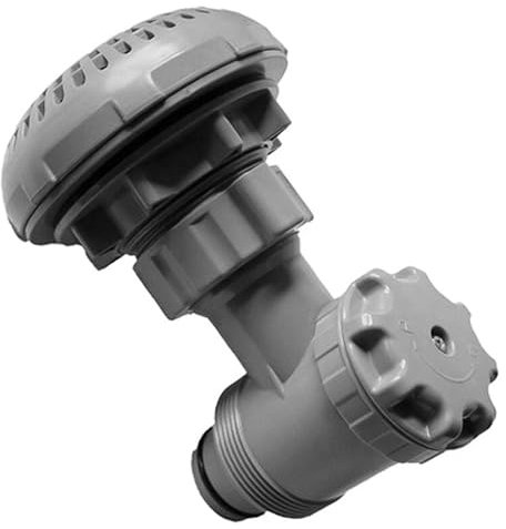 BORDEAG Kolbenventil Plus, Pool Plunger Ventil Plus, Ersatz Kolbenventil, Schwimmbad-Filterpumpenteile Und Zubehör Pool Absperrhahn Pool Schlauchadapter Für 38cm Hnemix, Intex, Coleman