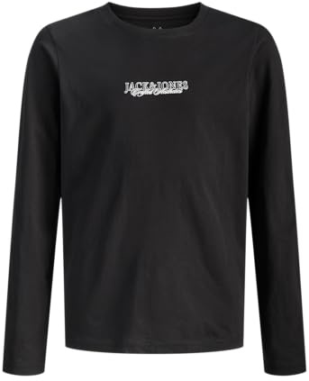 JACK & JONES Jorbleecker Minimal Tee Ls Crew Ne Jnr