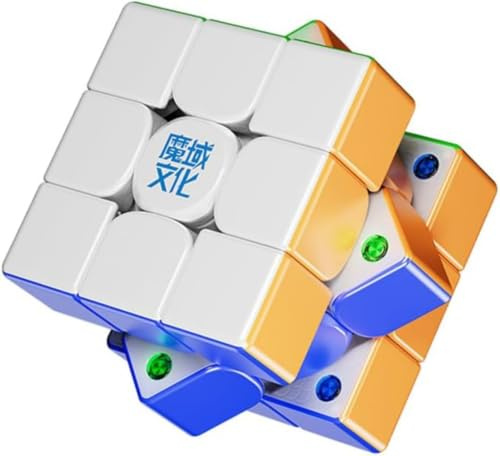 Bokefenuo Cuber Moyu Weilong WR M V11 3x3 Magnetic Speed Cube Stickerless for Professional Competition Weilong WRM 3x3x3 Magic Cube 2025 Version