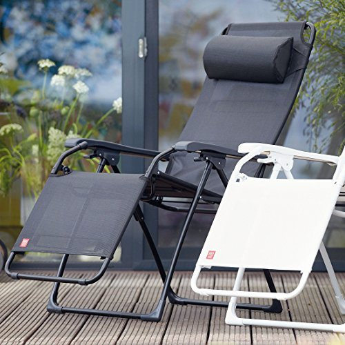 Jan Kurtz Liege Amida Limited Edition, Gestell: Aluminium schwarz-Bezug Farbe schwarz