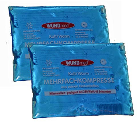 all-around24 2x Kalt-Warm-kompresse Mehrfach Kompresse Wiederverwendbar Coolpack Mikrowellen geeignet (2)
