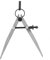 Yosoo Health Gear Brújula de Cuero, Divisor de Cuero, 100 mm, Resorte Giratorio, brújula de artesanía en Cuero, Herramientas de Costura de Bricolaje