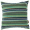 GURU SHOP Boho-Style Kissenhülle, Gewebter Ethno Kissenbezug - Grün, Baumwolle, 50x50x0 cm