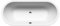 Kaldewei Badewanne Classic Duo Oval Modell 113 170 x 75 x 42 cm alpinweiß matt