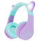 Auriculares PowerLocus Inalámbricos Bluetooth de Diadema, Cascos con Micrófono con 85DB Volumen Limitado, Plegable, Ajustable