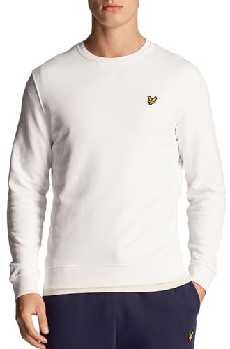 Lyle & Scott Mid Layers Crew Neck Sweatshirt 626 White, XL