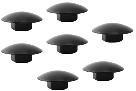 10 Stück Fahrrad Vorbauten Abdeckkappen, MoreChioce Wasserdichte Bike Stem Cap Gummi M6 Schraubenabdeckung Radfahren Headset Stem Top Cap für MTB Rennrad Stems Vorbau Steuersatz Top Cap