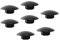 10 Stück Fahrrad Vorbauten Abdeckkappen, MoreChioce Wasserdichte Bike Stem Cap Gummi M6 Schraubenabdeckung Radfahren Headset Stem Top Cap für MTB Rennrad Stems Vorbau Steuersatz Top Cap