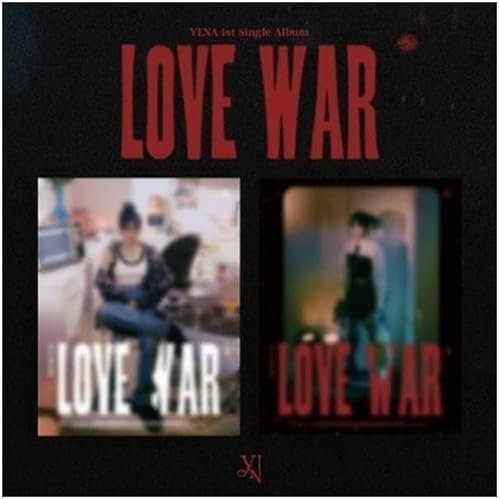 CHOI YENA LOVE WAR 1st Single Album CD+Folding poster on pack+Photobook+Sticker+Photocard+Tracking (War Version)