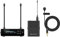 Sennheiser Sistema microfonico digitale portatile wireless UHF con lavalier a cardioide ME4 set EW-DP ME4 (R4-9), Nero (700022)
