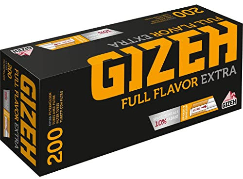 *SPAR-SET!* 10 Boxen GIZEH Full Flavour Extra Filterhülsen + 1 GIZEH Vario Stopfer