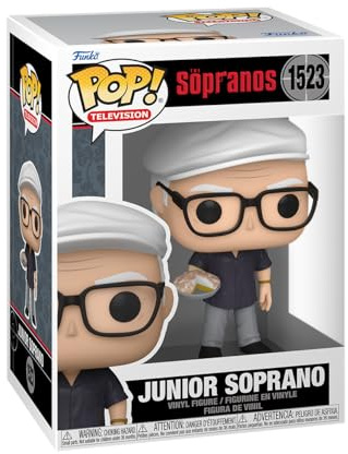 Funko POP! TV: Sopranos - Uncle Junior - The Sopranos - Vinyl-Sammelfigur - Geschenkidee - Offizielle Handelswaren - Spielzeug Für Kinder und Erwachsene - TV Fans - Modellfigur Für Sammler