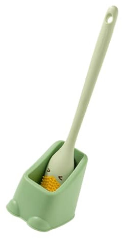 Cabilock Cepillo De Limpieza para Baño Cepillo De Cartón Soporte De Almacenamiento Escobilla Escobillo WC