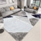 LKTRUK Auslegware Teppichboden Wohnzimmer Rechteckiger Grauer Teppich Schlafzimmerteppich Schmutzabweisend Teppich Jugendzimmer Jungen Deko Balkon Grau 120X200Cm 3Ft 11.2''X6Ft 6.7''