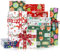 Larcenciel Papier Cadeau Noël, 8 Feuilles Emballage Cadeau Noël Coloré, Lot Papier Cadeau Noël Père Noël Flocons de Neige Arbres de Noël pour Enfant, Fille, Garçon, Nouvel An, Hivers, Party, 70x50 cm