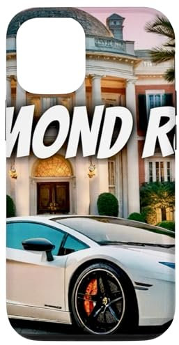 Hülle für iPhone 12/12 Pro Diamond Roxx Album Merch Cool Sportwagen Big House Lifestyle