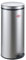 Wesco Gastro Tretabfallsammler 127 in der Farbe silber, pulverbeschichtetes Stahlblech, Metalleinsatz mit 22 Liter Volumen, Kunststoff-Fußtritt