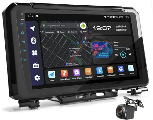 UGAR Kompatibel mit Suzuki Jimny 2018+ 9 Zoll Android 13 DSP 8GB + 128GB Autoradio DAB+ HD Full Touch Screen GPS-Navigation