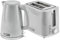 Geepas Opus Kitchen Combo Set, 3000W Electric Kettle and 900W 2 Slice Toaster, 1.7L Cordless Design with Otter Control, 7 Browning Levels, Grey