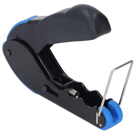 Marhynchus Koaxialkabel-Werkzeugset, Stahl-Crimper-Abisolierzange mit Ergonomischem Griff für RG59 RG6, Inklusive 10 F-Steckern, Ideal für Kabel-TV und Internet-Installation