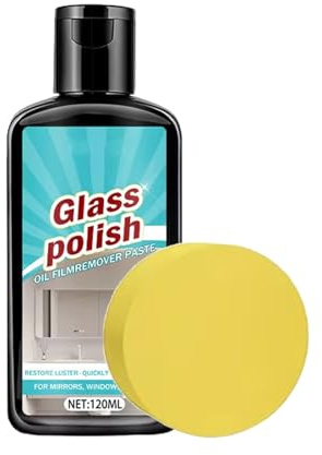 Detergente per Vetri della Doccia,Sgrassatore a Pulizia Profonda da 120ml | Lucida Vetri per Bagno,per Ceramica Acciaio Inossidabile Patio Cura della Casa Ripristino