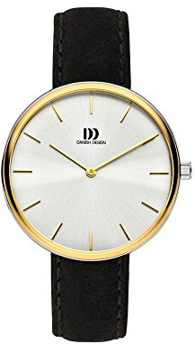 DANISH DESIGN Unisex Erwachsene Armbanduhr Analog Quarz Leder IQ11Q1243