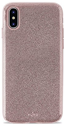 Puro Shine Cover iPhone XS Max Rose Gold