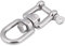 Grillo girevole Dispositivo di grillo rotante per ancoraggio a scatto in acciaio inossidabile 304 resistente all'anello girevole per sollevamento(6mm)